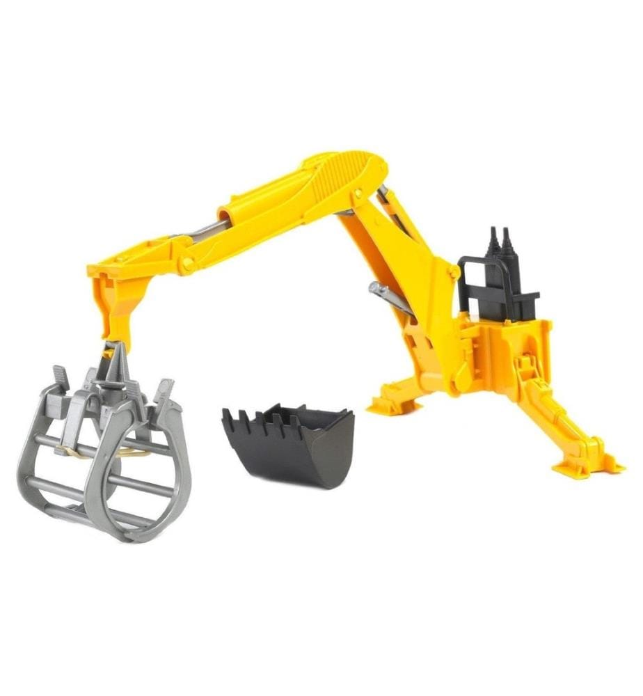 Bruder Spielwaren - Accessoire Pelle arrière avec grappin