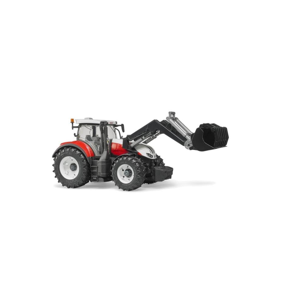 Bruder Spielwaren - Véhicules agricoles Steyr 6300 Terrus CVT chargeurs frontaux