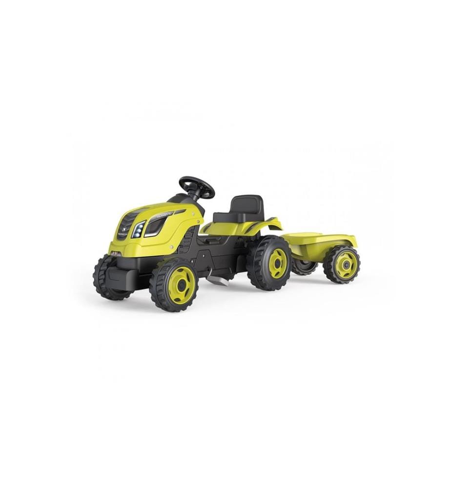 SMOBY - Tracteur Farmer XL avec remorque Vert