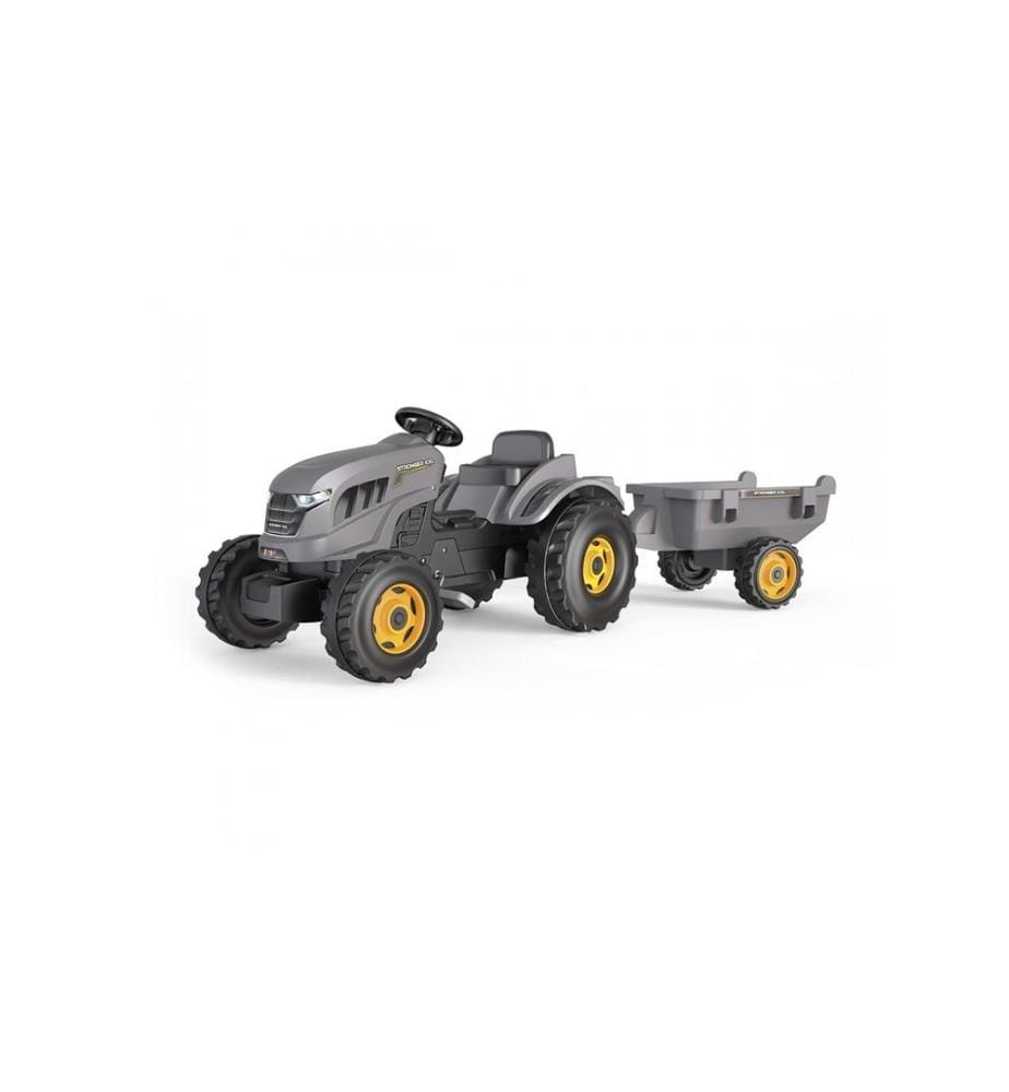 SMOBY - Tracteur Stronger XXL avec remorque