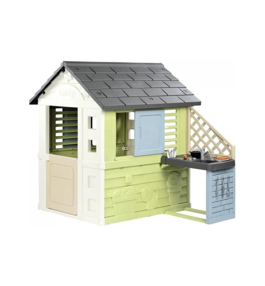 SMOBY - Maison de jeu Life Pretty avec cuisine