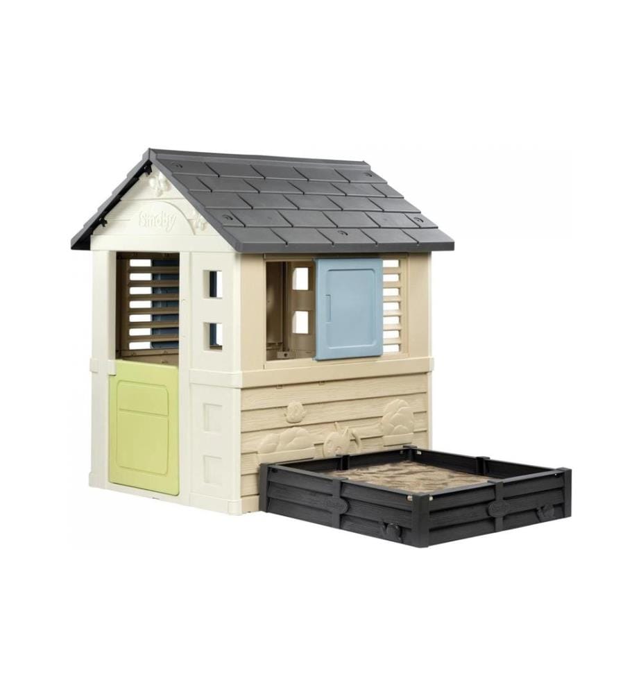 SMOBY - Maison de jeu Life Square avec bac à sable