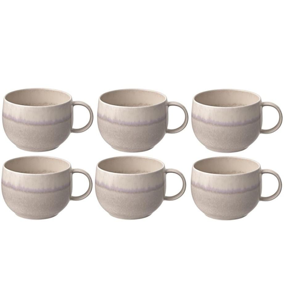 VILLEROY & BOCH - Tasse à café Perlemor Sand 190 ml, 6 Pièce/s, Beige