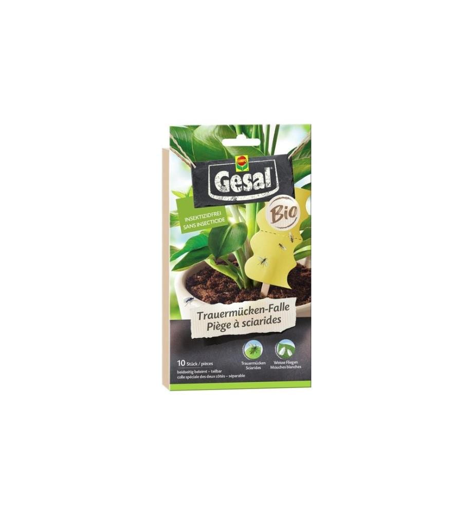 Gesal - Protection des plantes Piège à sciarides 10 pièces