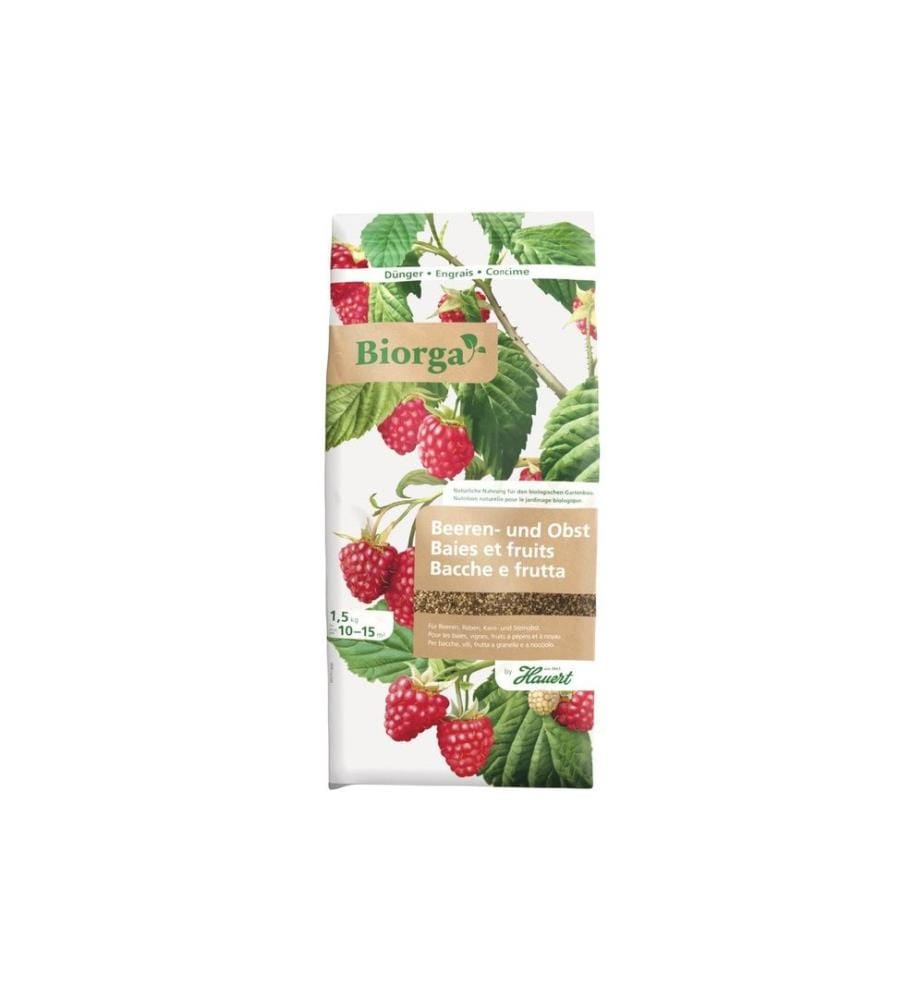 Hauert - Engrais Biorga pour les fruits, 1,5 kg