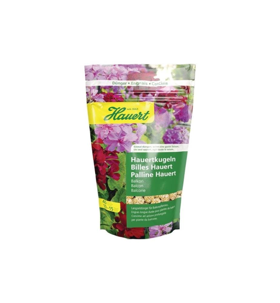 Hauert - Engrais longue durée Hauert -kugeln Plantes de balcon, 40 pcs.