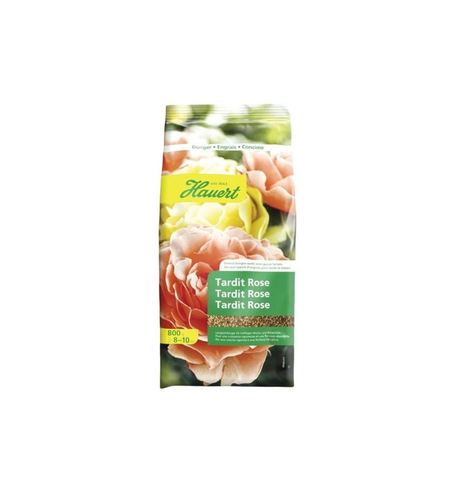 Hauert - Engrais longue durée Tardit Rose 0,8 kg