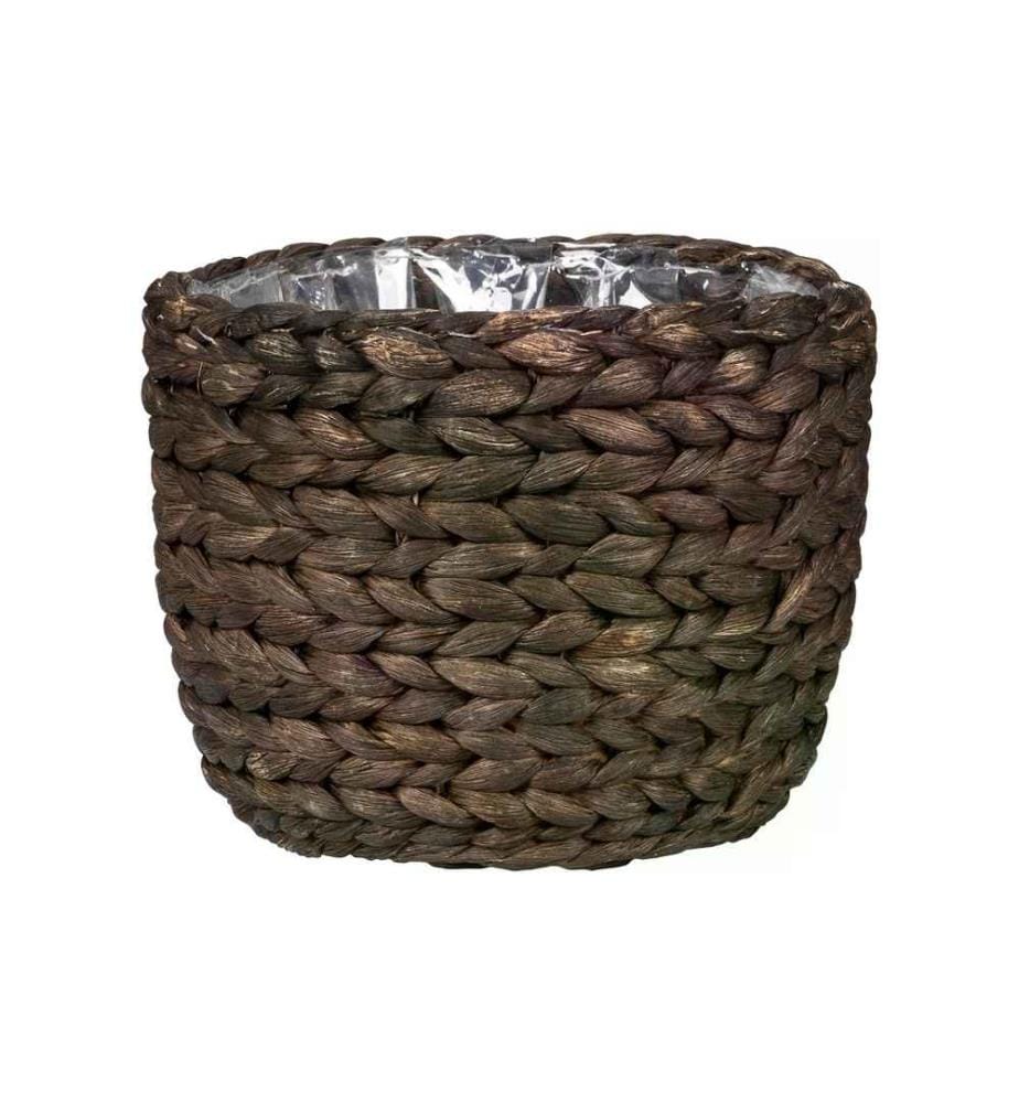 SCHEURICH - Pot de plantes avec film 23 x 19,5 cm, Brun