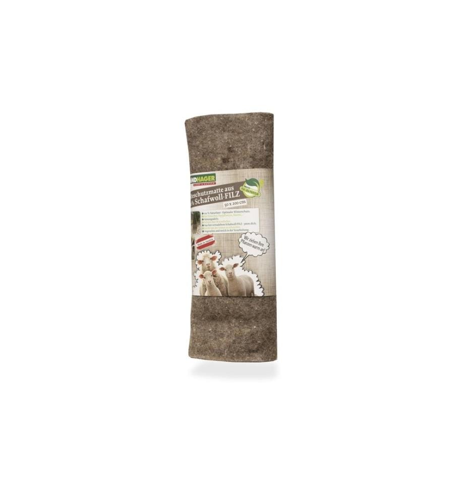 WINDHAGER - Tapis en laine de mouton 200 x 50 cm