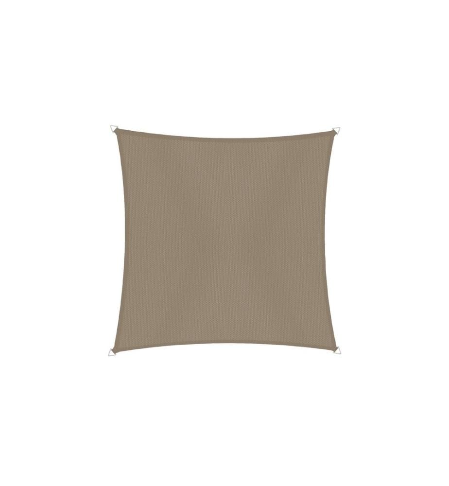 WINDHAGER - Voile dombrage Cannes, 5 x 5 m, angulaire, Taupe
