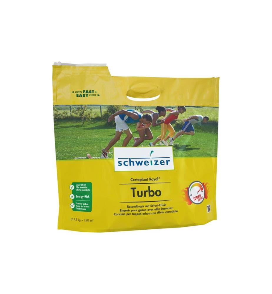 ERIC SCHWEIZER - Engrais pour gazon Certoplant Royal Turbo, 7.5 kg