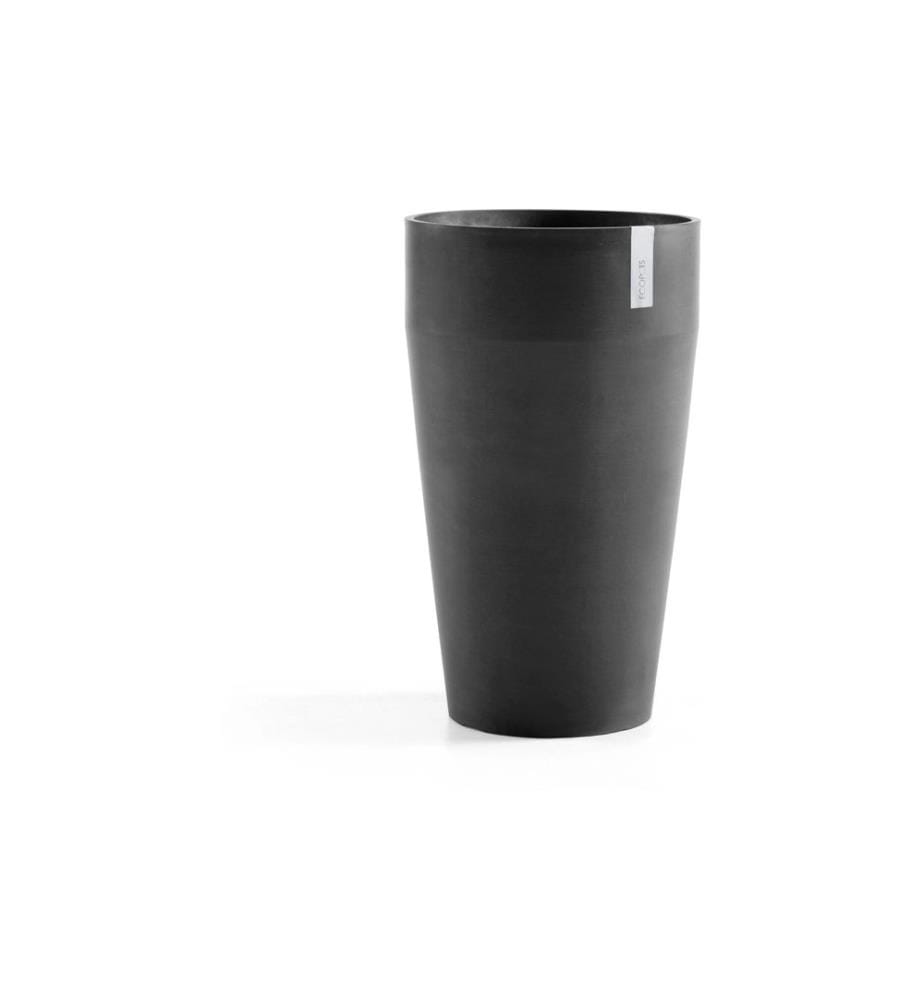 ECOPOTS - Pot de fleur Sankara High Ø 75 cm Gris foncé