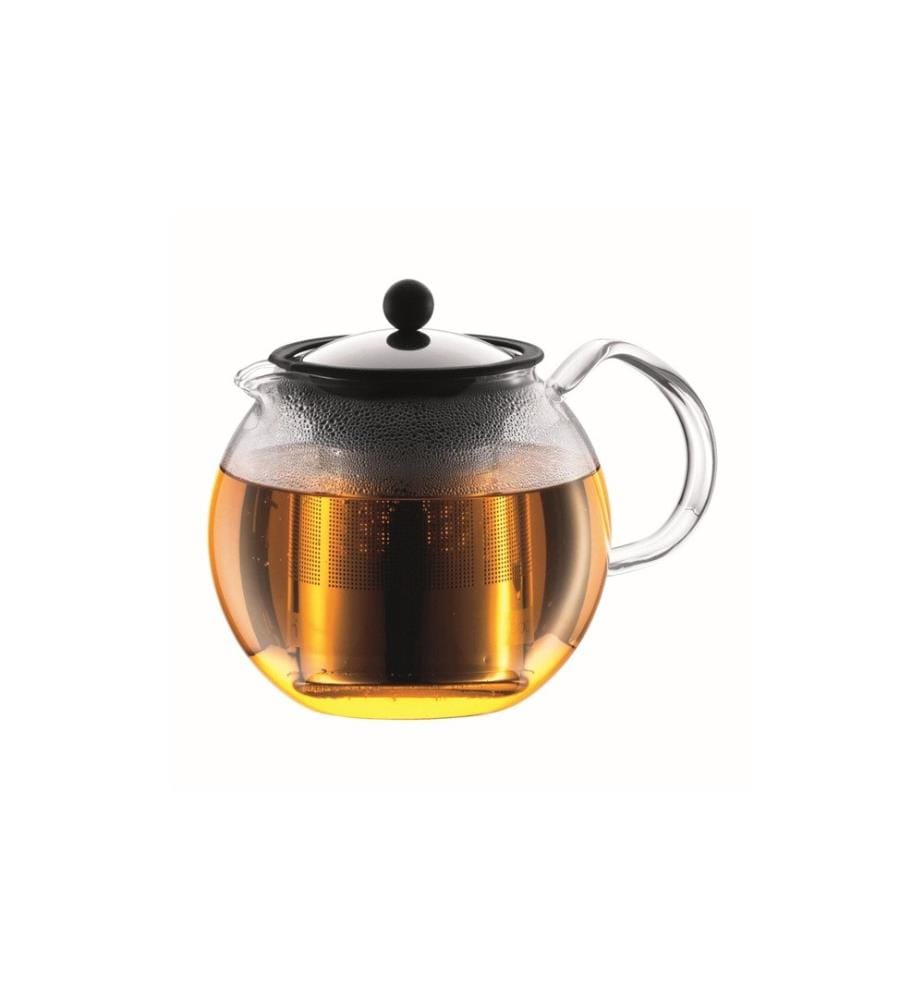 BODUM - Théière Assam 1 l, Noir brillant