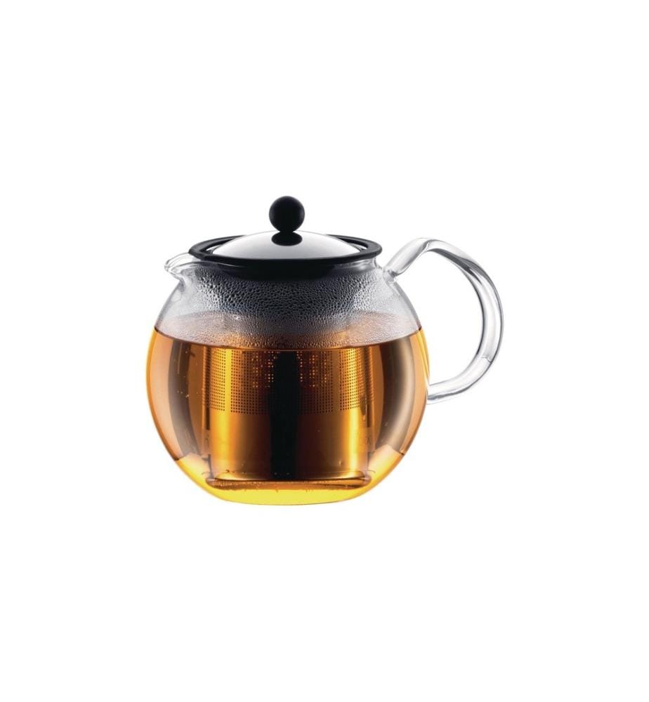 BODUM - Théière Assam 1.5 l, Noir brillant