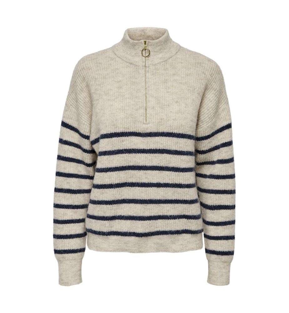 Pull Tokyo - Beige et Bleu