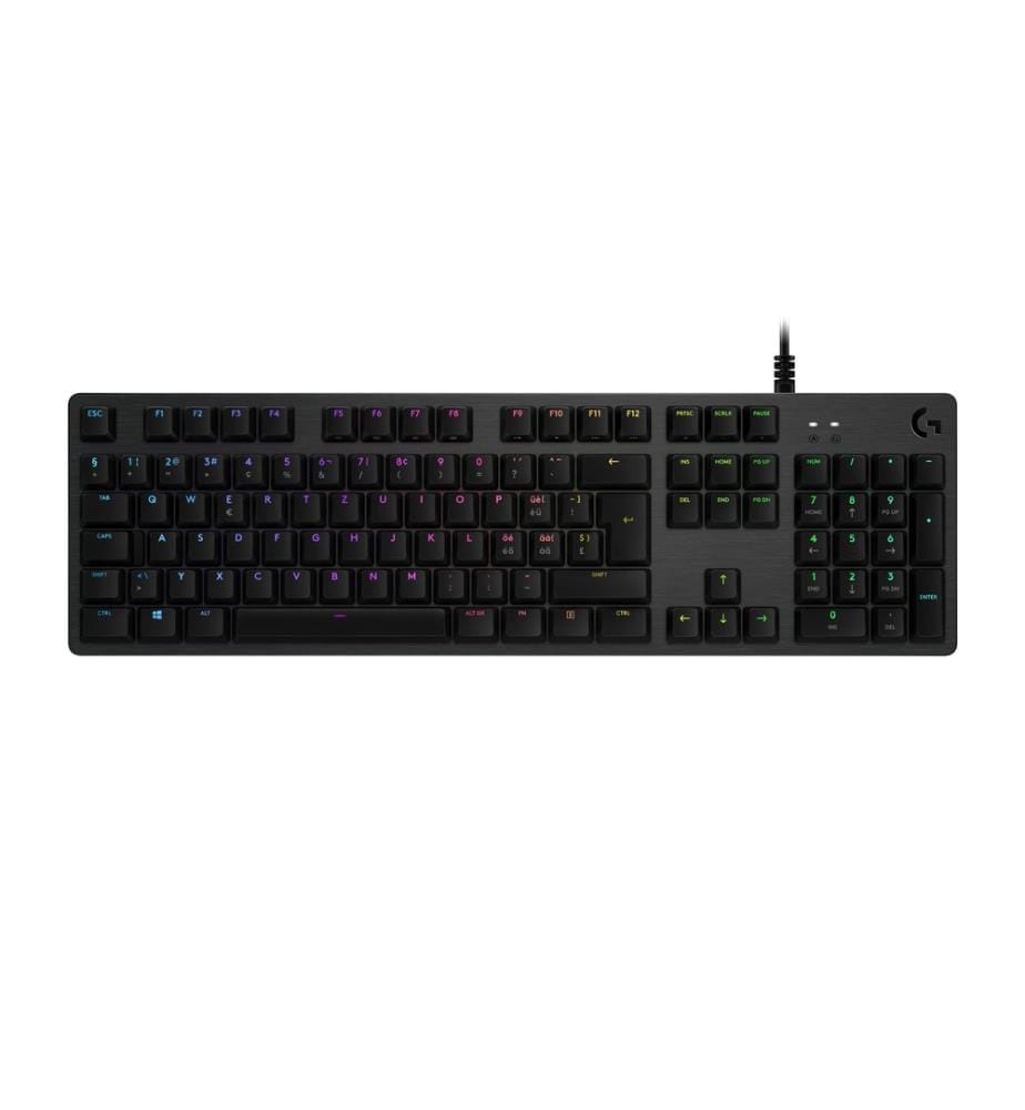 LOGITECH - Clavier de gaming G512 GX Brown Carbon