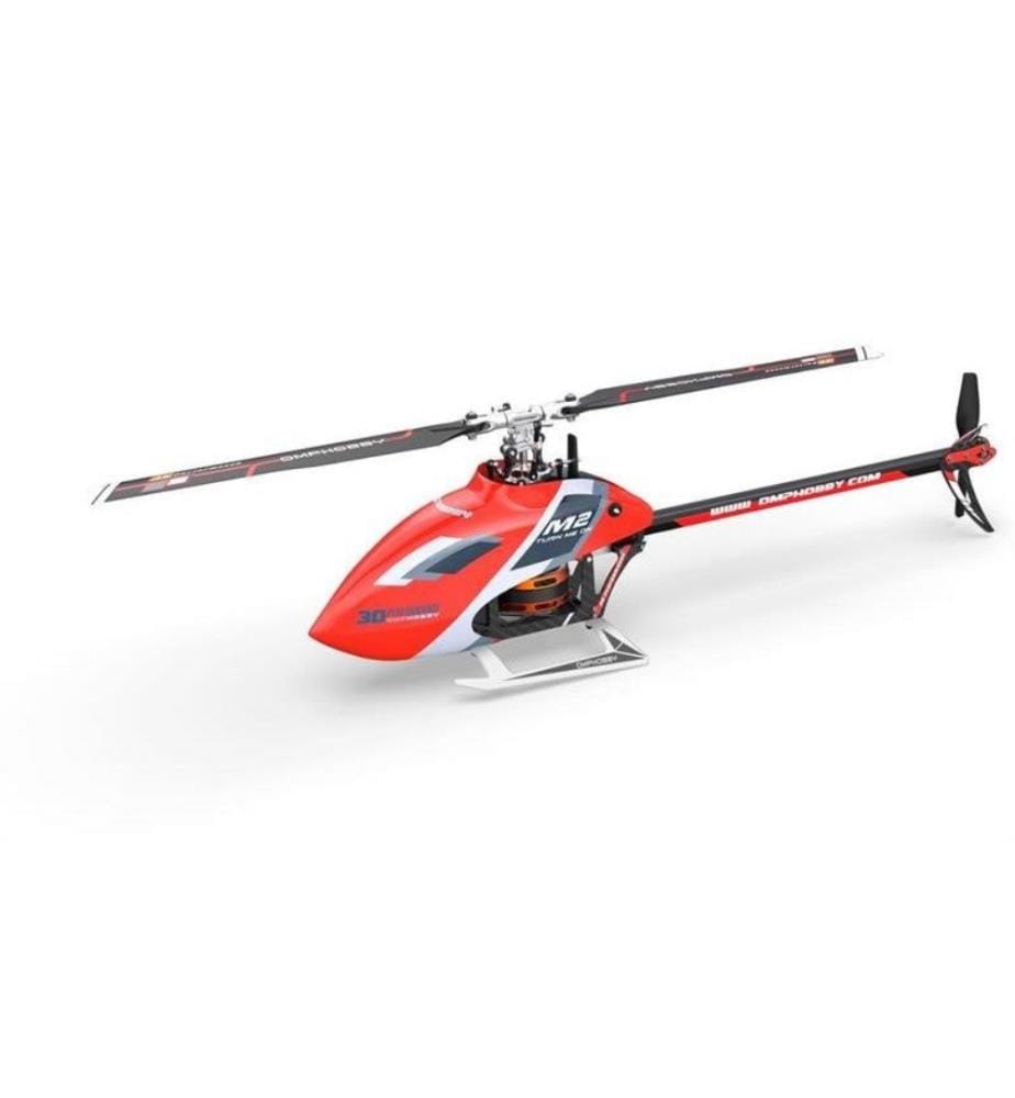 OMPHOBBY - Hélicoptère M2 MK2 BNF Rouge