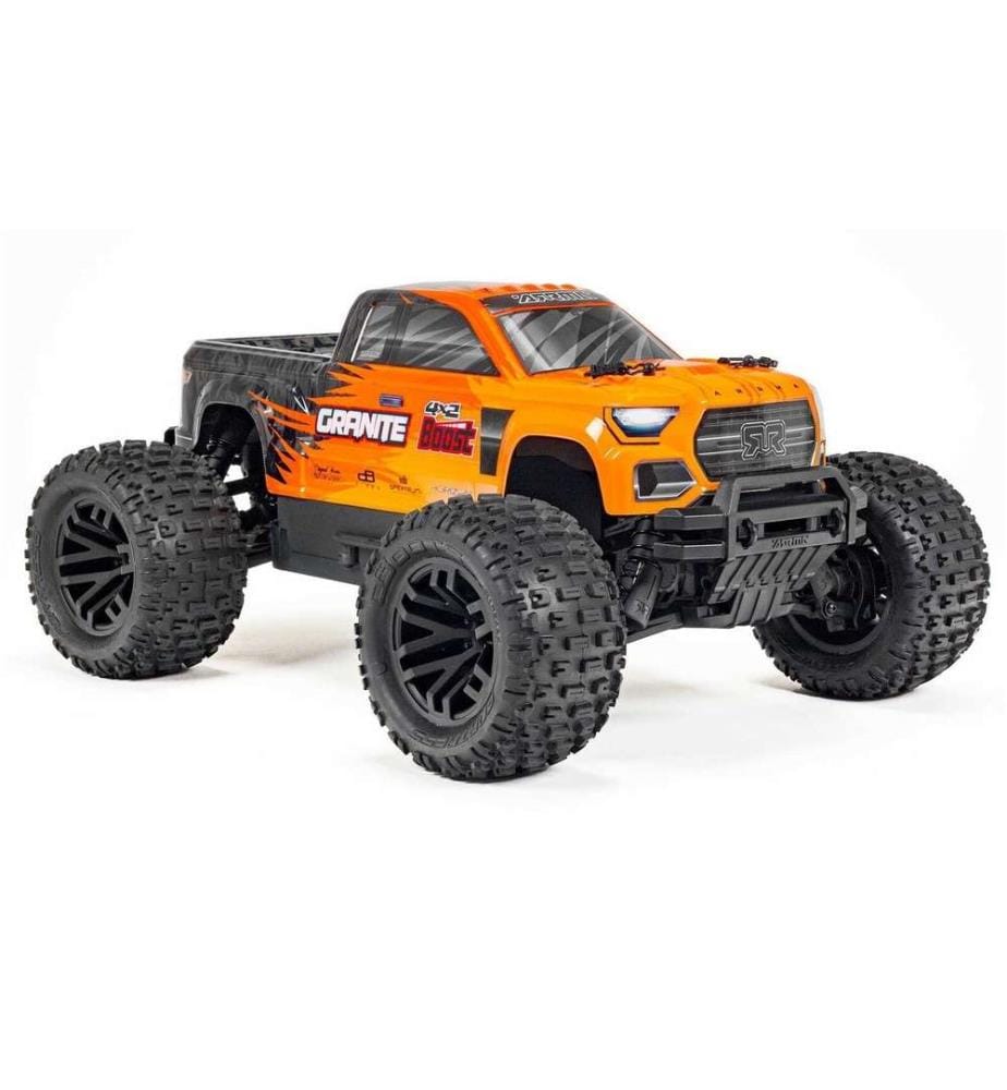 Arrma - Monster Truck Granite 4x2 Boost Mega, orange RTR, 1:10