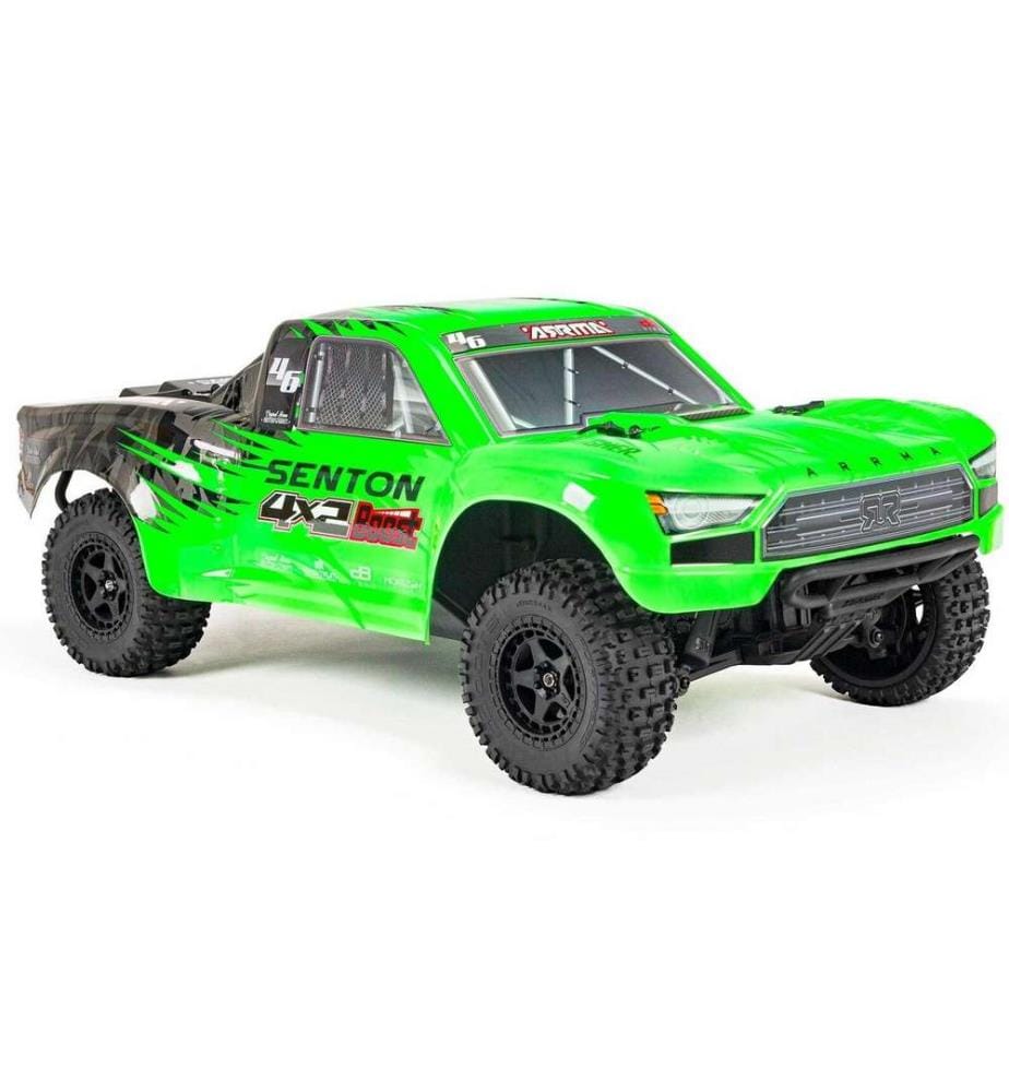 Arrma - Short Course Truck Senton 4x2 Boost Mega, vert RTR, 1:10