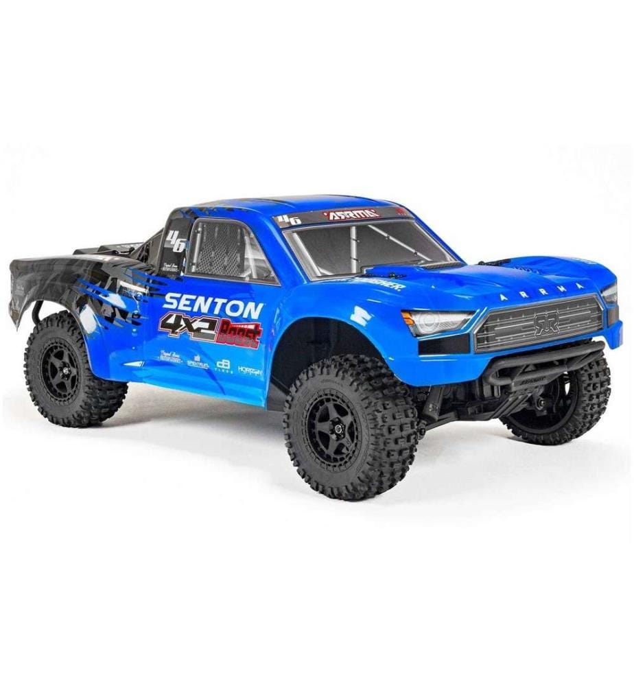 Arrma - Short Course Truck Senton 4x2 Boost Mega, bleu RTR, 1:10