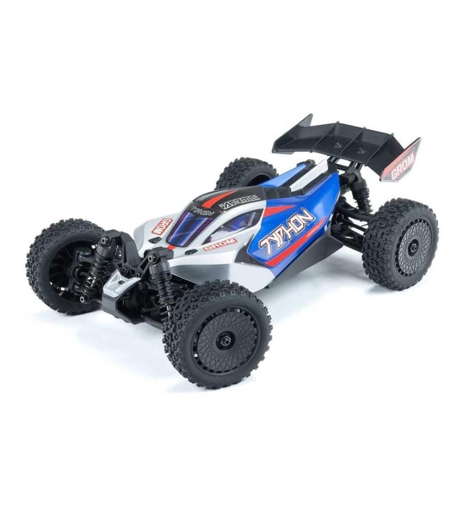 Arrma - Buggy Typhon Grom Mega 380 Bleu, RTR, 1:18