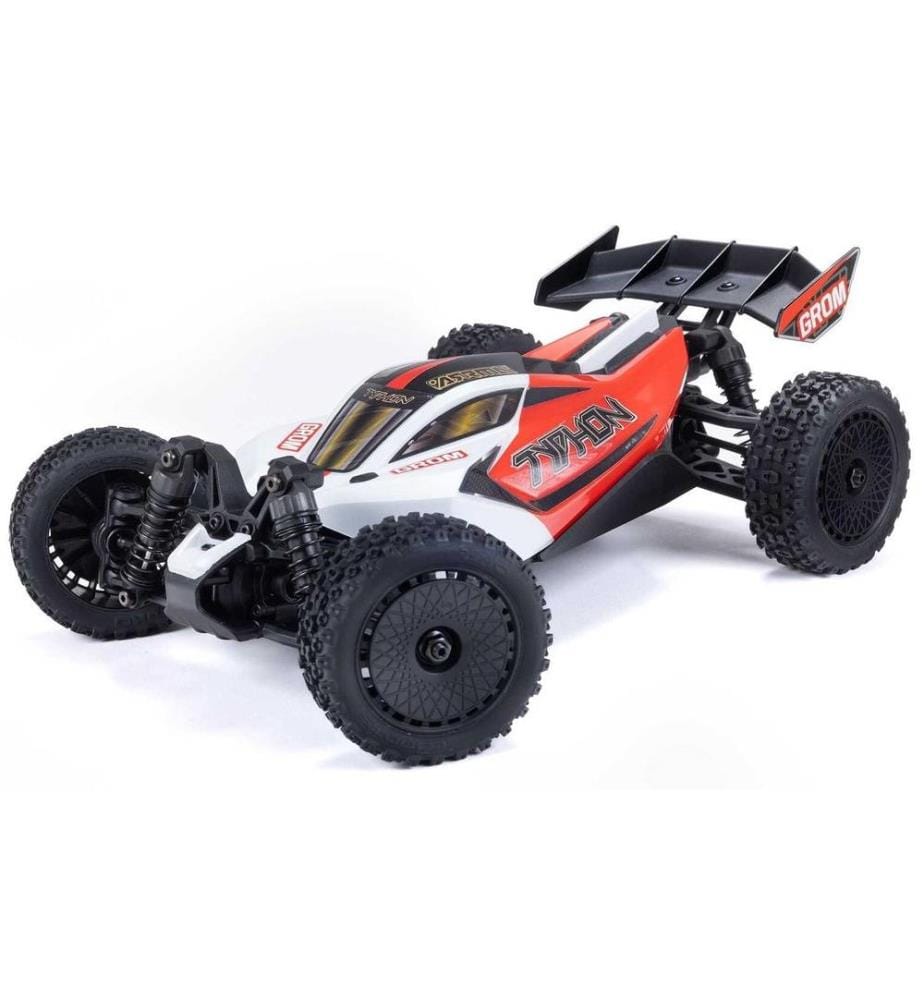 Arrma - Buggy Typhon Grom Mega 380 Rouge, RTR, 1:18