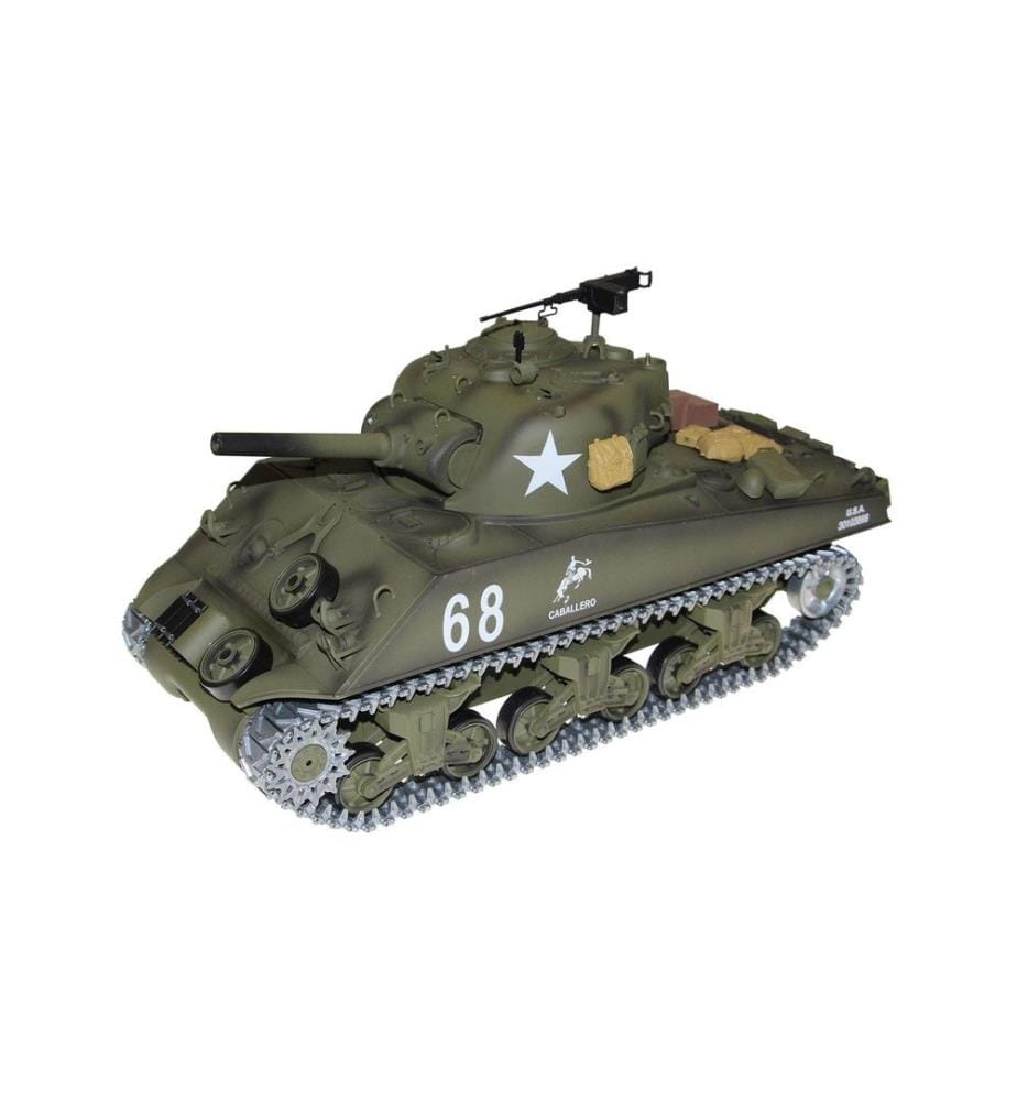 AMEWI - Tank Sherman U.S. M4A3 105 mm Howitzer RTR, 1:16