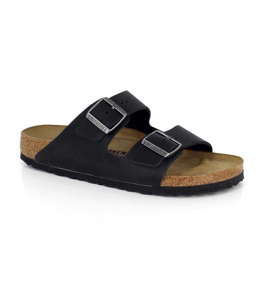 Sandales Arizona Oiled Leather - Black