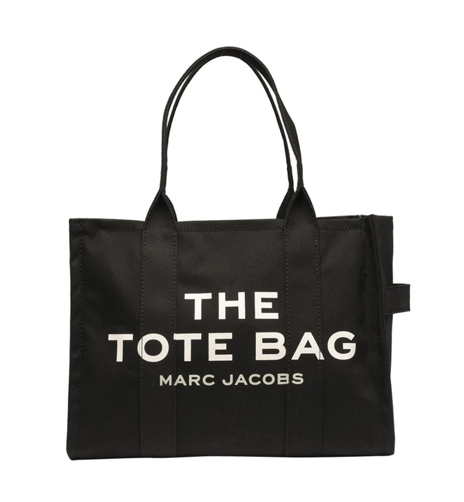 The Canvas Large Tote Bag - Noir
