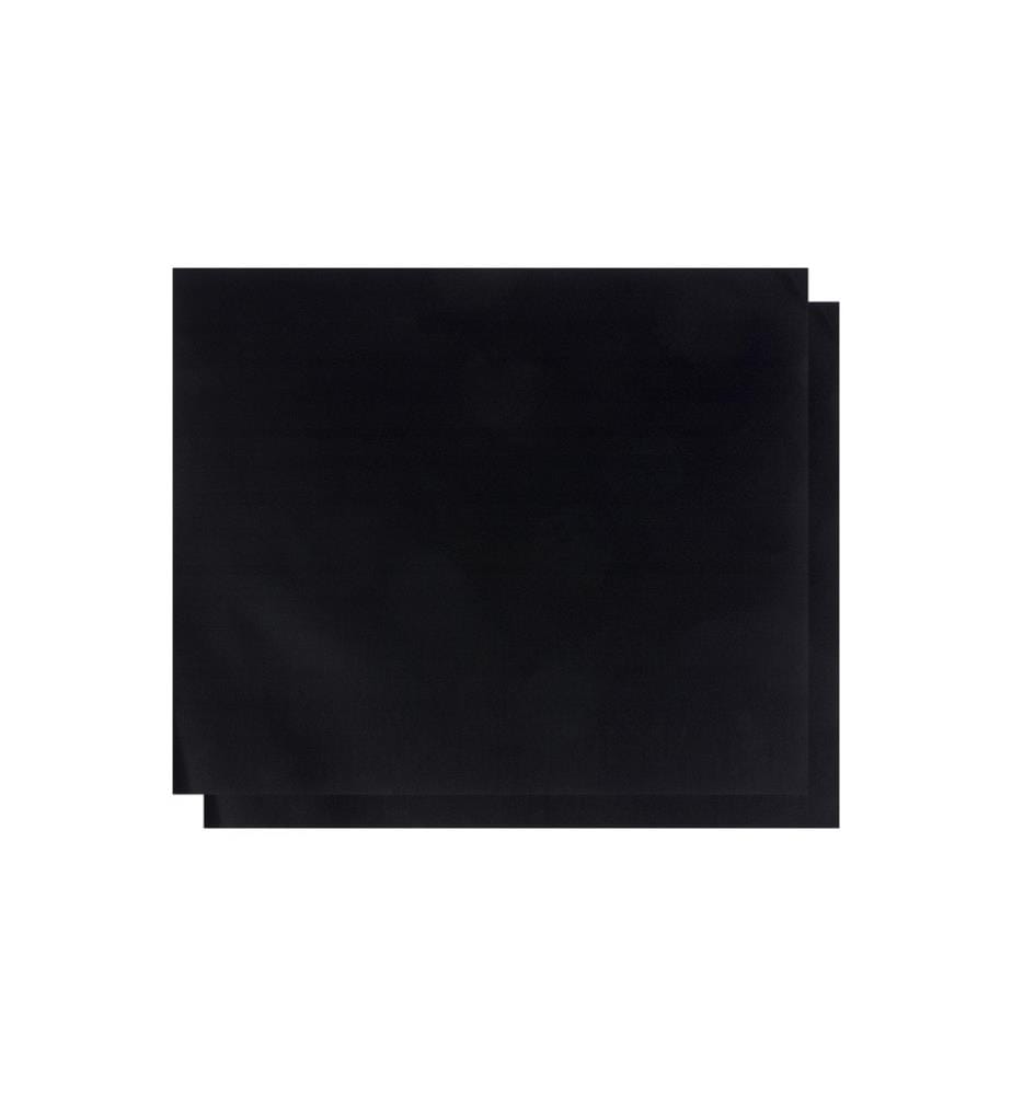 STRUCT - Tapis de barbecue Noir, 2 pièces