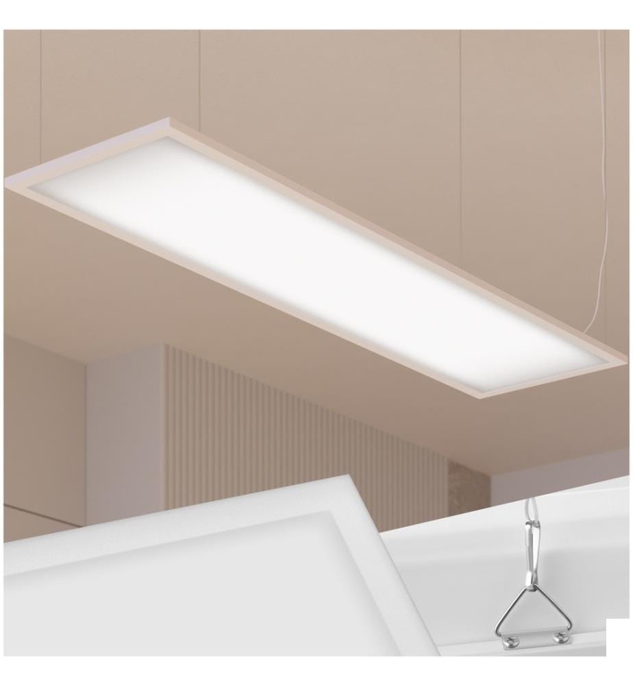 Panneau LED ultrafin LUCERNA à faible consommation d'énergie - 119,5 x 29,5 cm