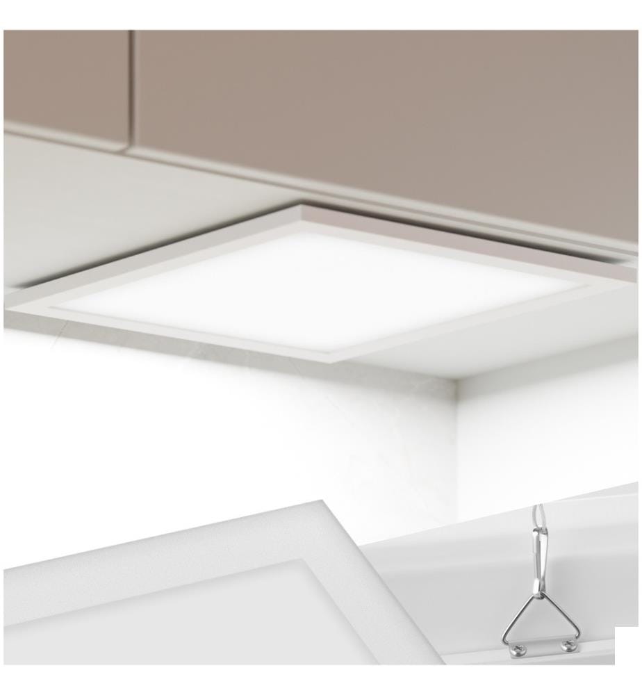 Panneau LED ultrafin LUCERNA à faible consommation d'énergie - 29,5 x 29,5 cm