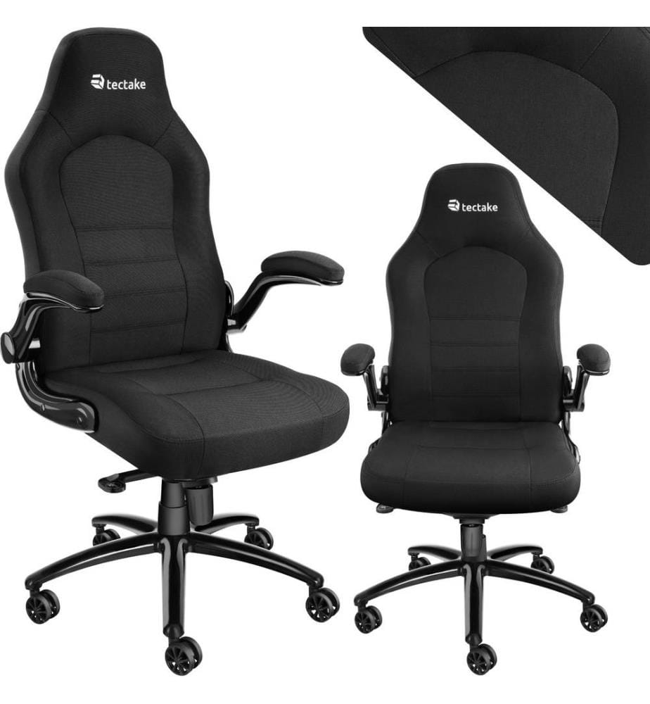 Chaise de bureau ergonomique SPRINGSTEEN - noir