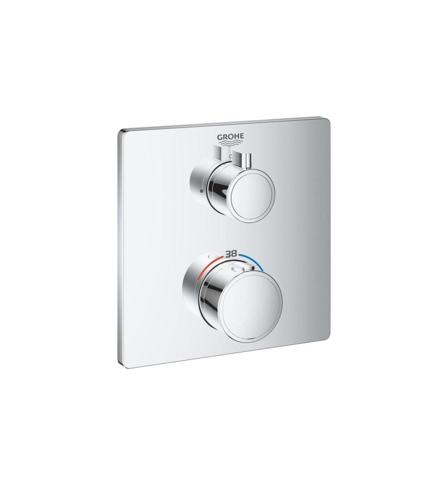 GROHE - Robinetterie de douche Grohtherm 43 mm, chromé