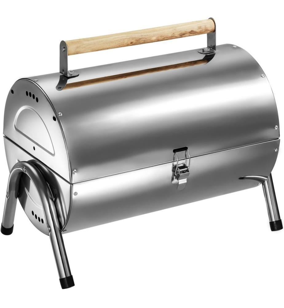 Barbecue portable - argent