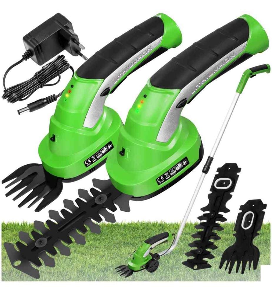 Taille haie électrique 2 en 1 - vert