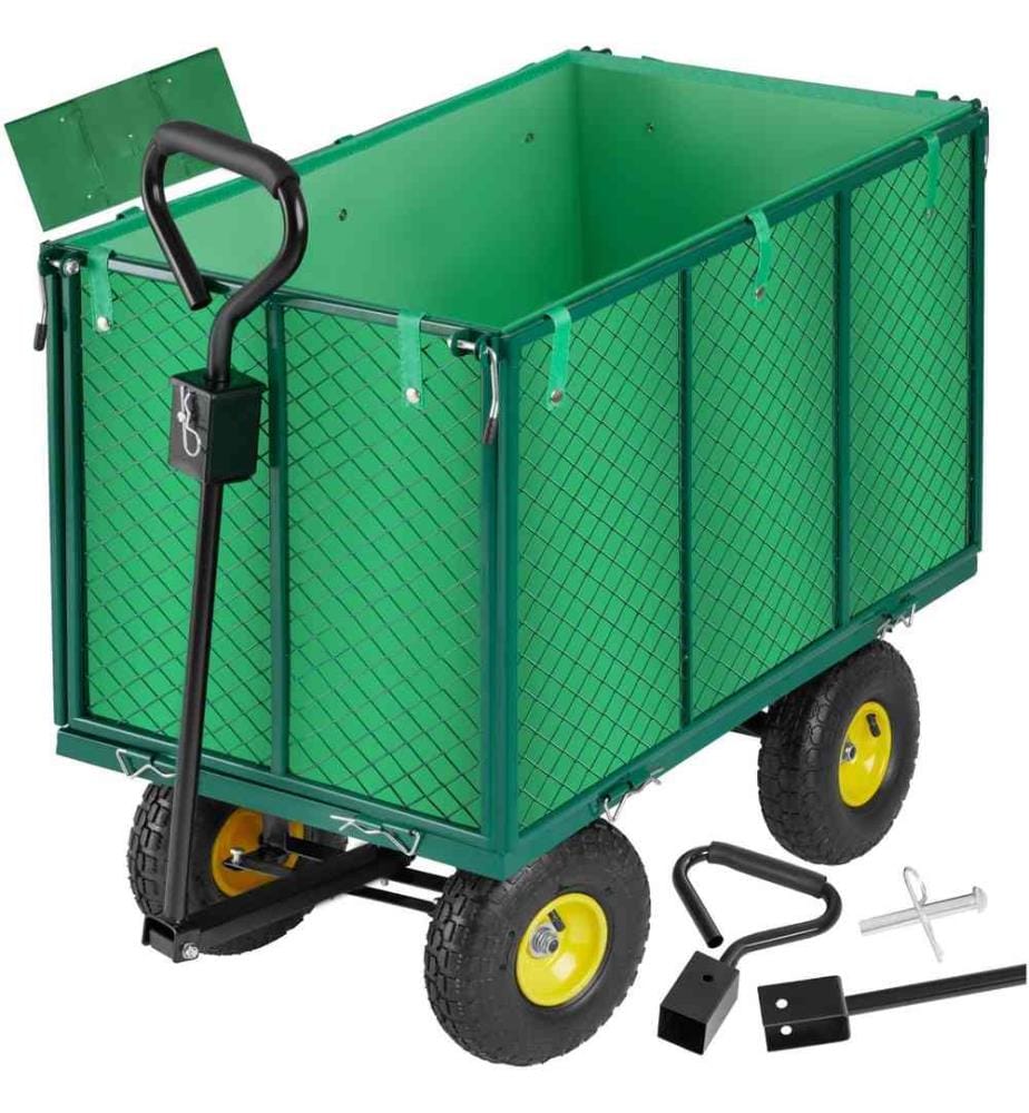 Chariot de jardin 544 kg - vert
