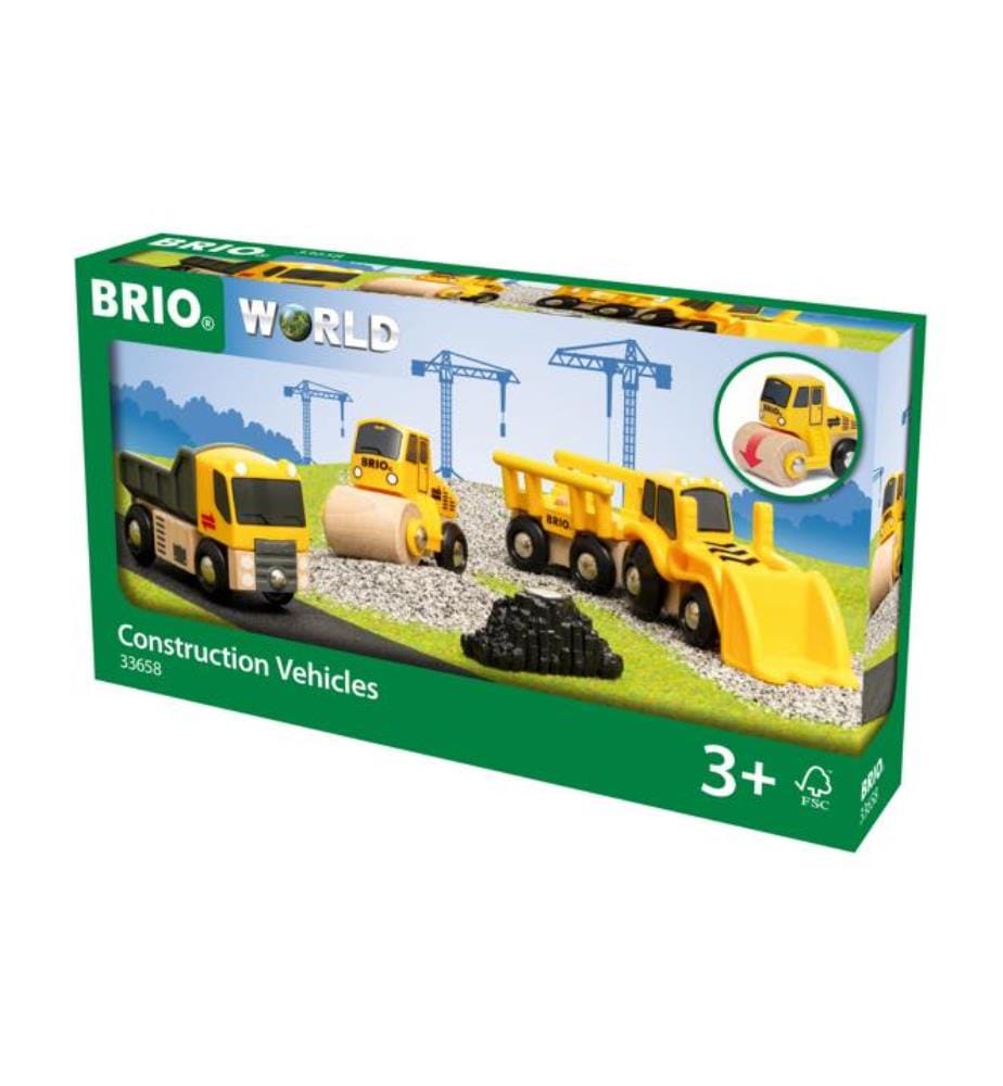 Coffret de 3 engins de chantier - 33658