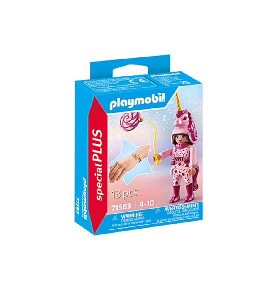 Jeune fille avec déguisement licorne - 71583