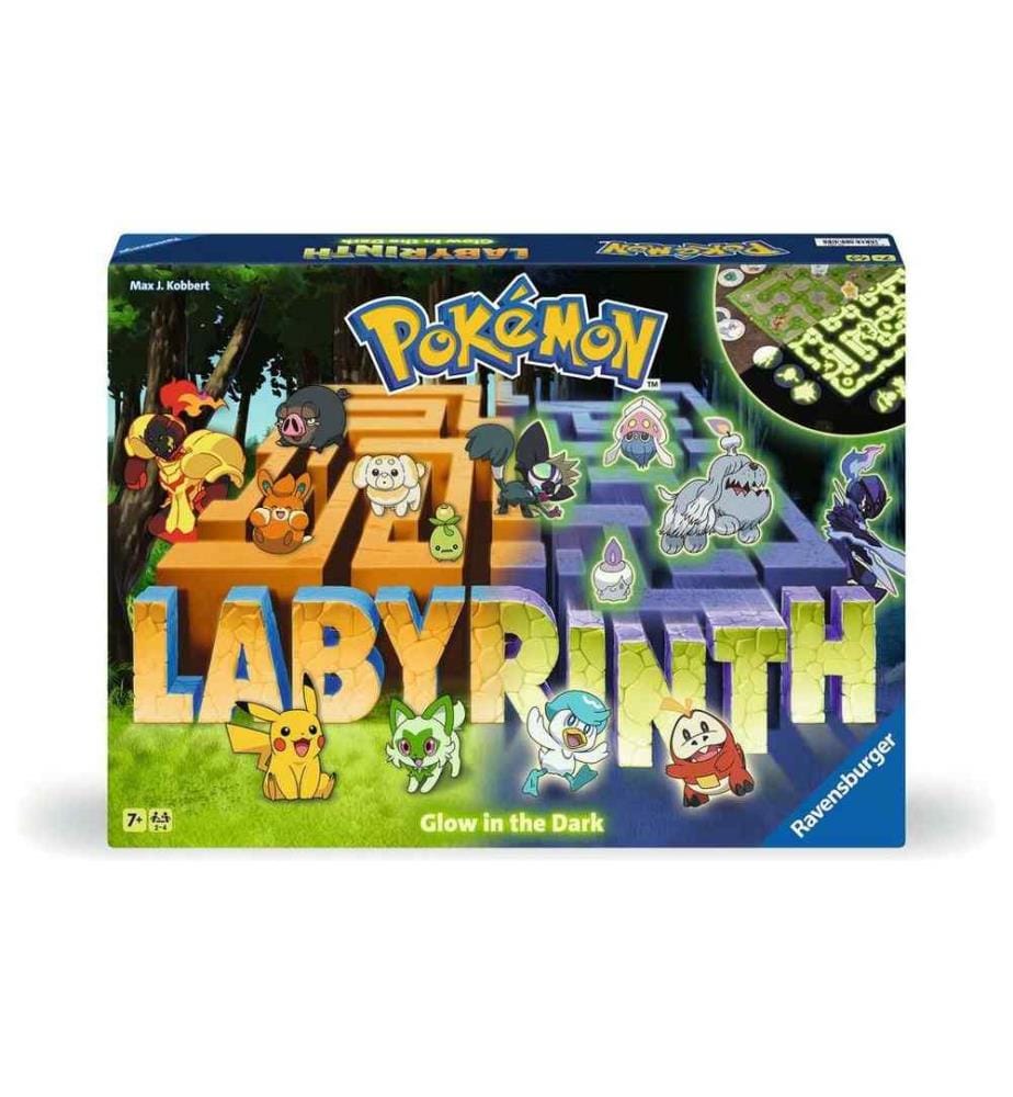 Jeu de société Pokémon Labyrinth Glow in the Dark