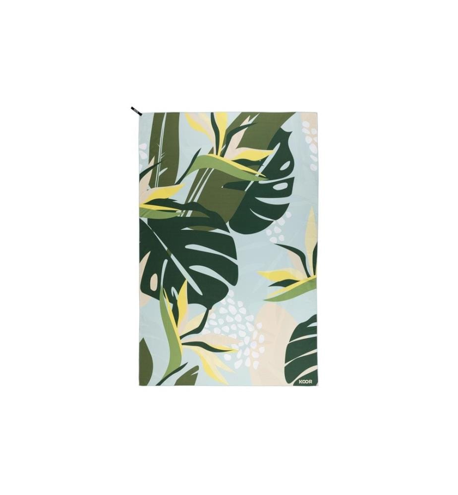 KOOR - Serviette de plage Jungle XXL, 130 cm x 200 cm
