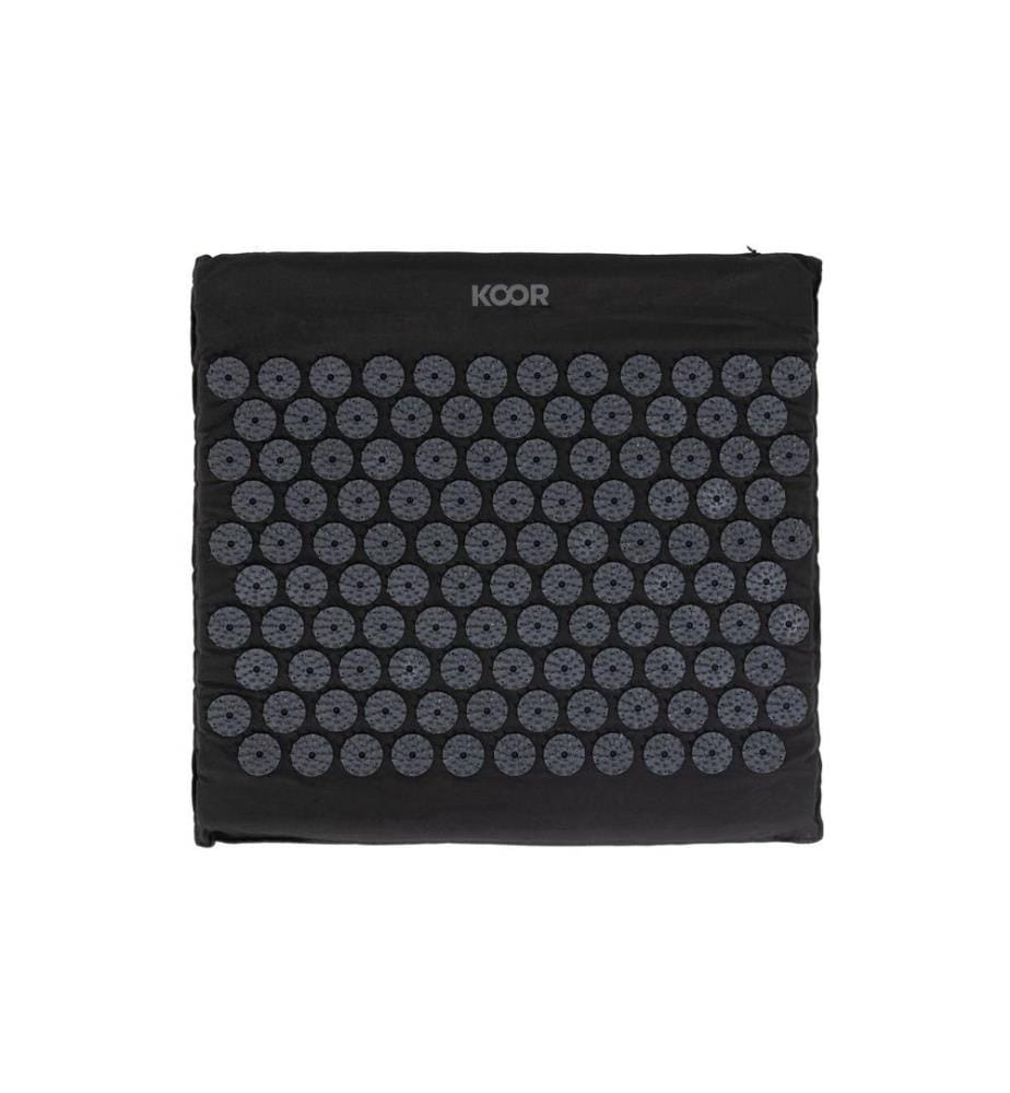 KOOR - Tapis d'acupression pour les pieds Noir