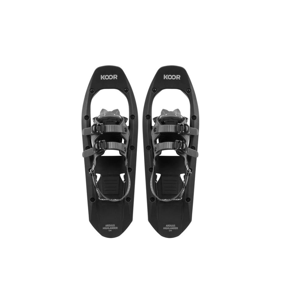 KOOR - Raquette à neige Arduus Highlander S/M Noir