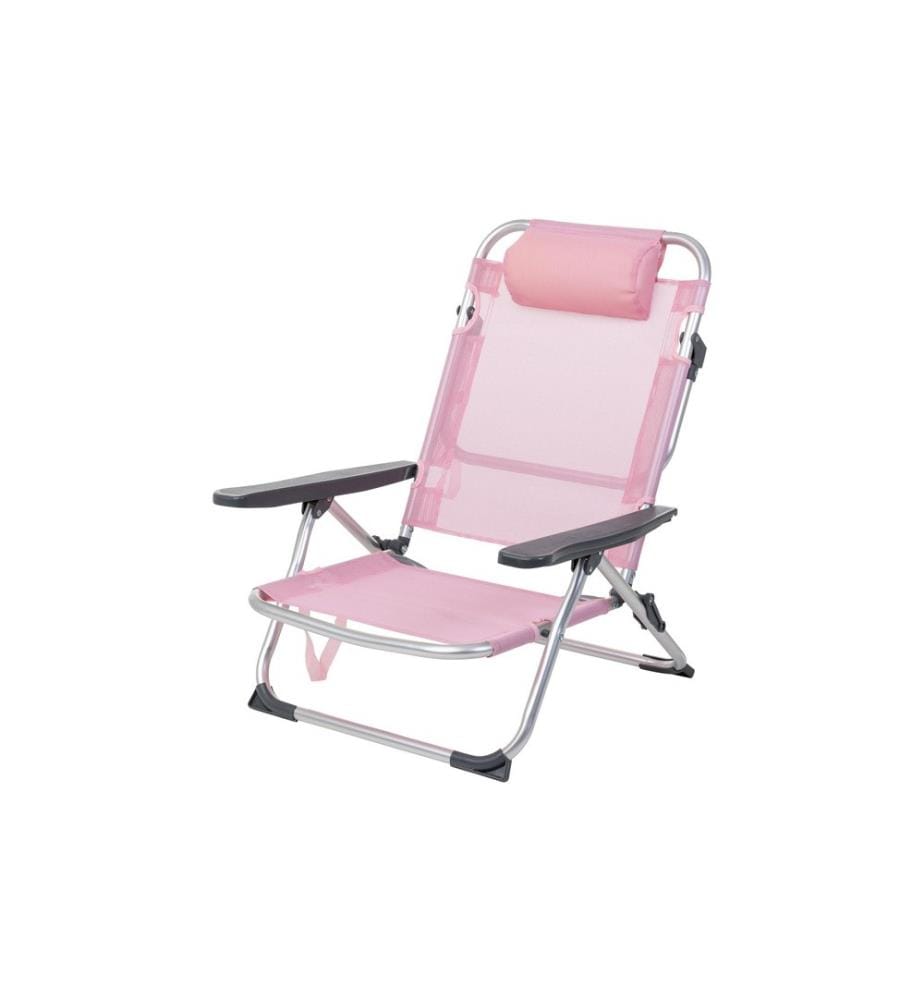 KOOR - Chaise de plage Arieenzo, Rosa