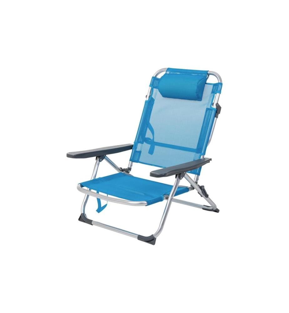KOOR - Chaise de plage Arieenzo, bleu