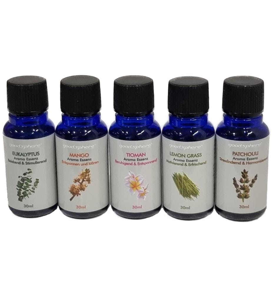 GOODSPHERE - Kits d’huile parfumée Harmony Beginners, 5 x 30 ml