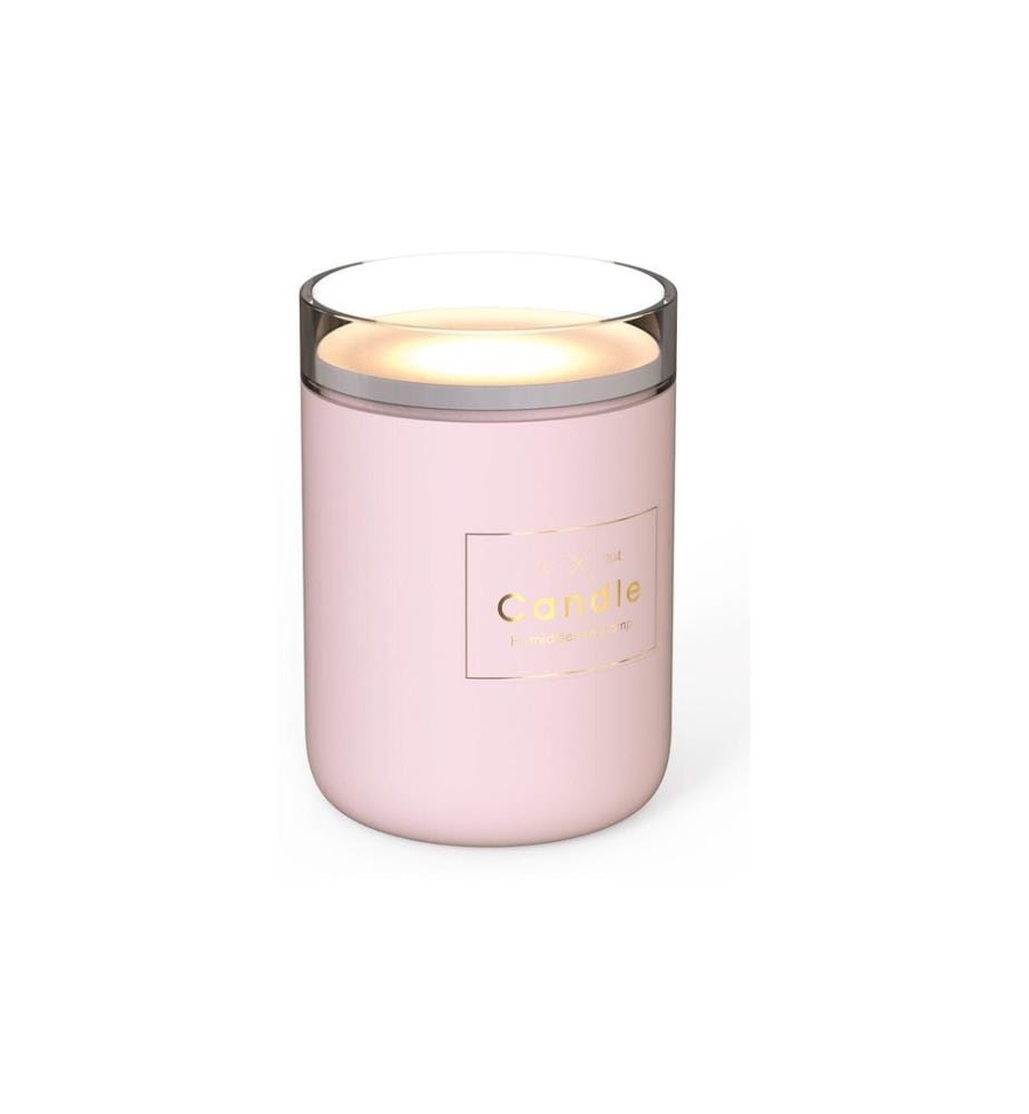 LINUO - Mini-humidificateur Candle GO-204-P Pink