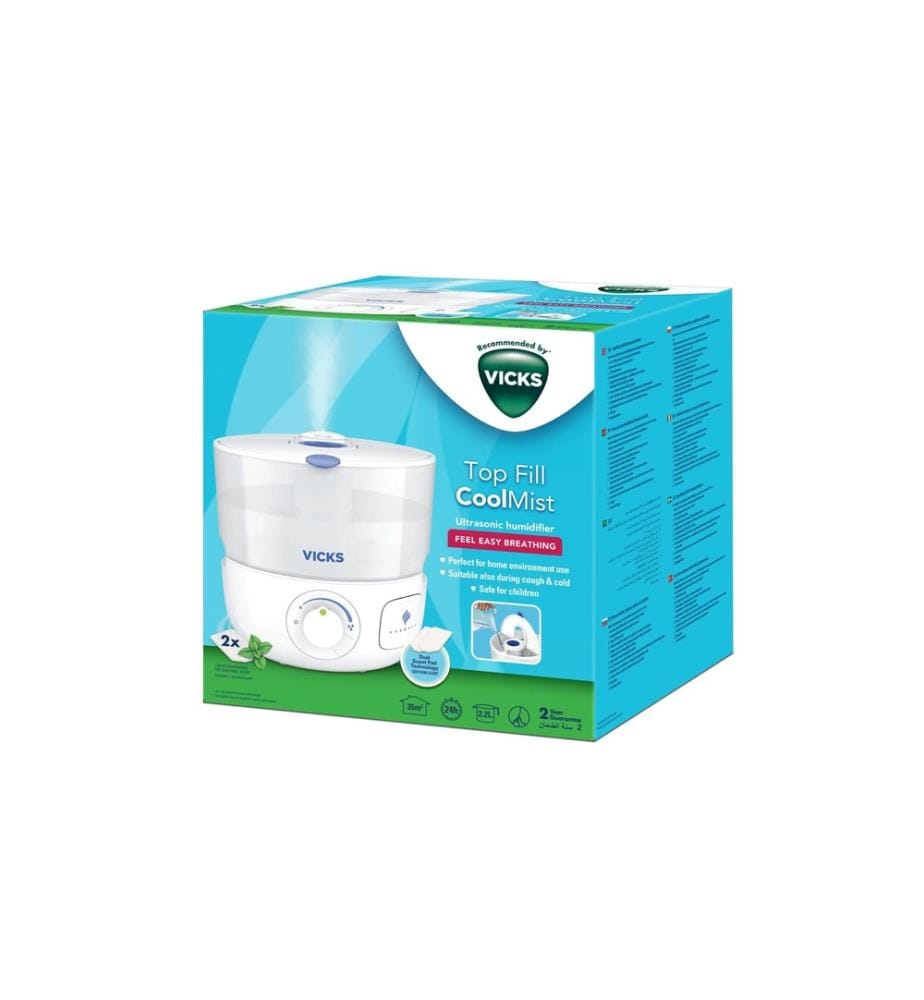 Vicks - Humidificateur Air froid à ultrasons VUL585E