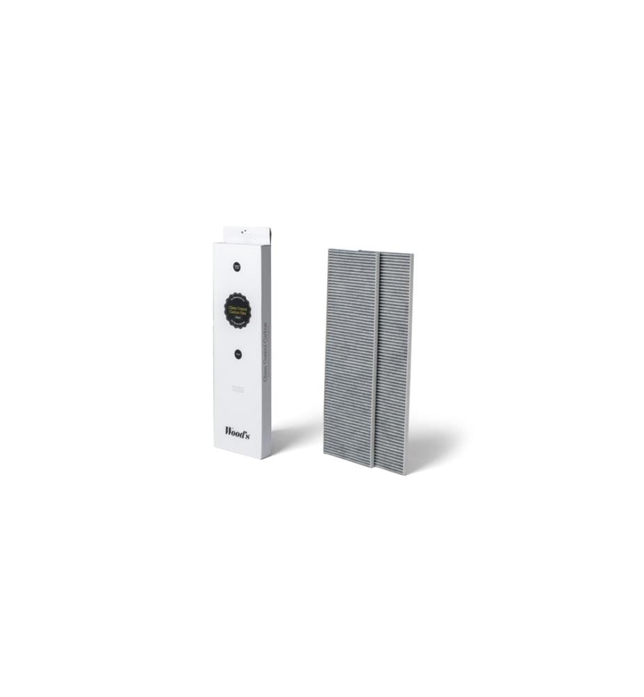 WOOD'S - Filtre à charbon actif GRAN 900 2 pièces