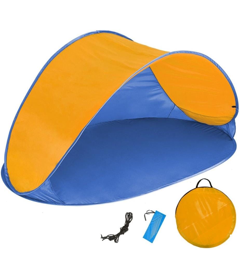 Tente de plage JASMIN - bleuorange
